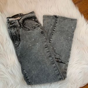 Levi’s High Rise Distressed Jeans